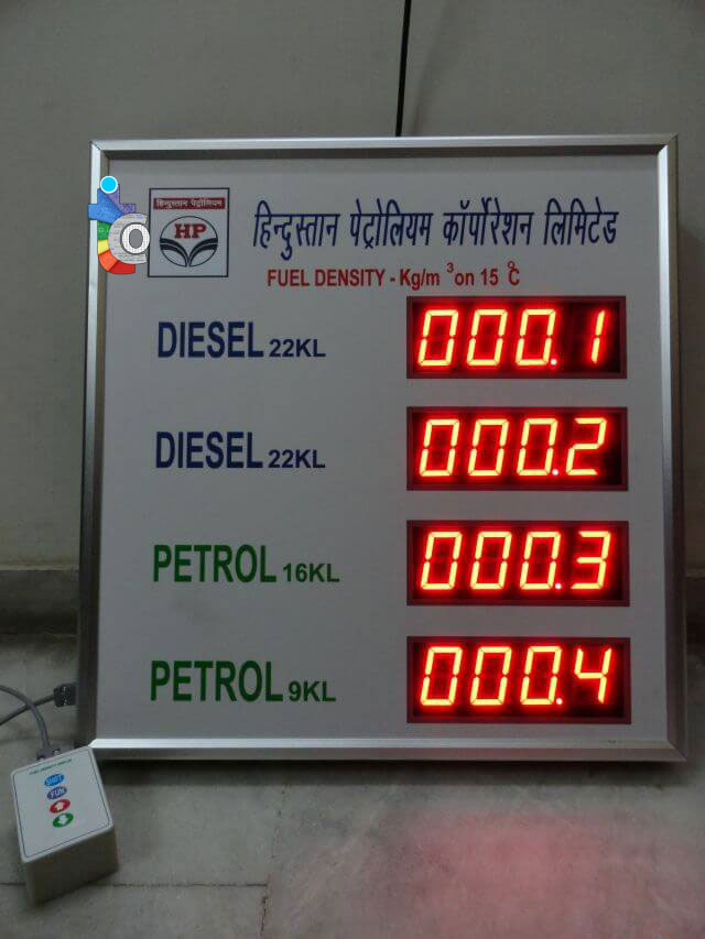 Petrol Pump Display